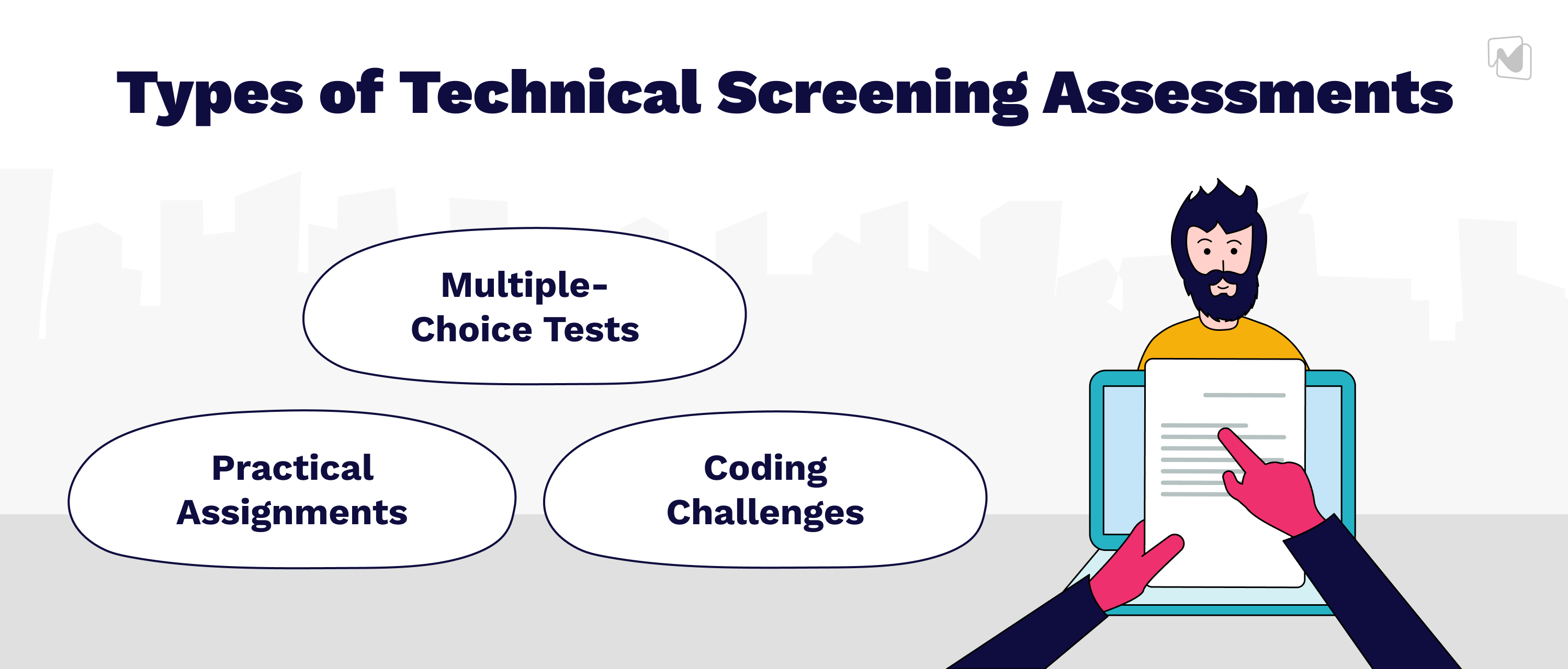 Varieties of Technical Screening Tests for Top Talent Recruitment